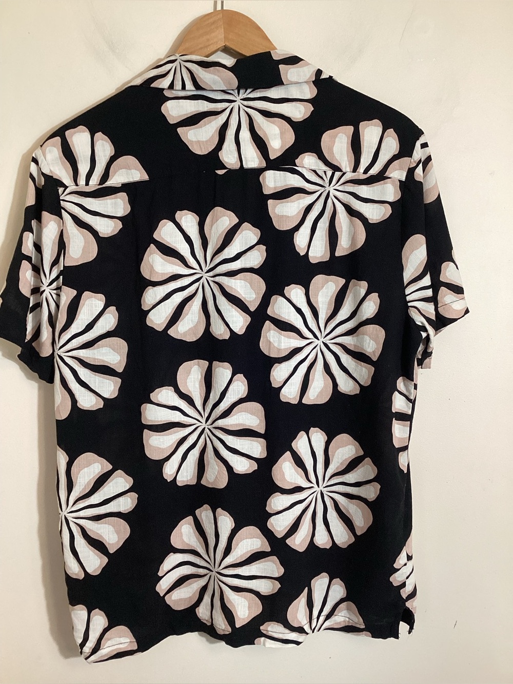 Porter & Ash Linen Blend Collared Cabana Shirt XL - Picture 2 of 12